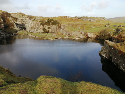 Quarry pools near Minions