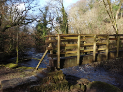 Footbridge over the River Lynher